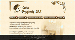 Desktop Screenshot of fryzjerspa.pl